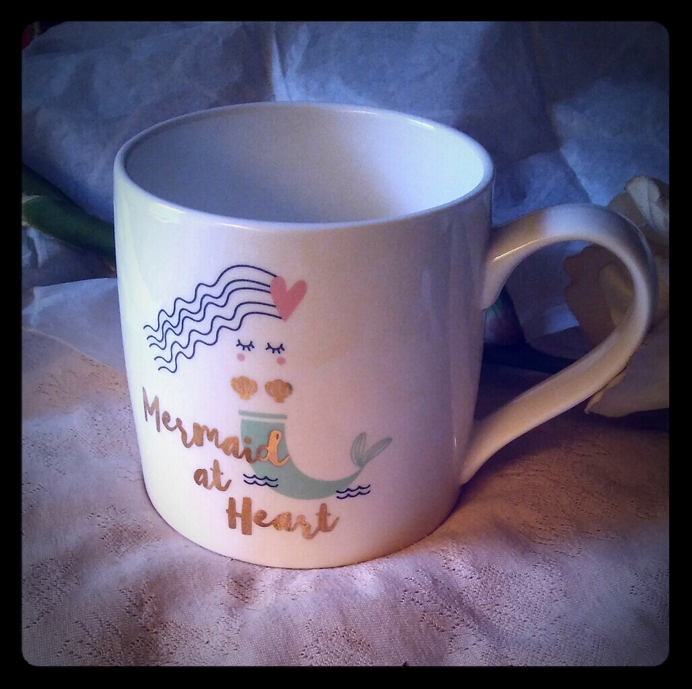 Vintage Slant Collections Mermaid at Heart Mug